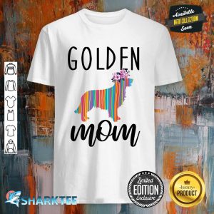 Golden Mom Cute Golden Retriever Dog Mom Pet Premium shirt