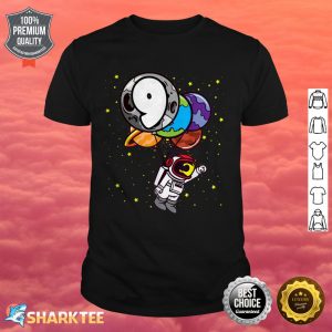 9 Years Old Birthday Boy Astronaut Gifts Space 9th BDay shirt
