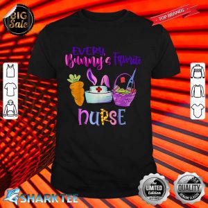 Every Bunnys Favorite Nurse Happy Easter With Carrot shirt