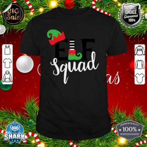 Family Christmas Matching Holiday Group Elf Squad shirt