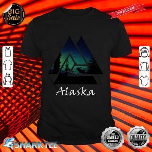 Alaska Yukon Moose Alaskan Travel shirt