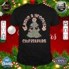 Have a Groovy Christmas Hippie Christmas Tree shirt