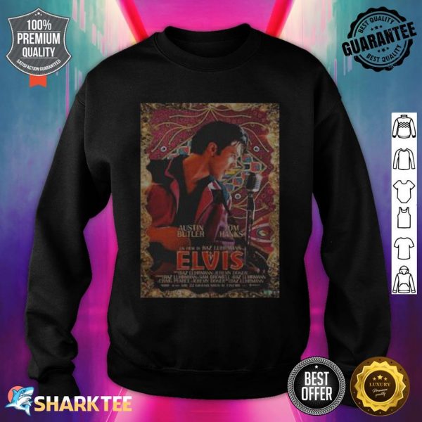 Austin Butler Tom Hanks Elvis Presley Un Film Di Baz Luhrmann sweatshirt