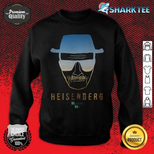 Breaking Bad Heisenberg Desert Horizon Outline Premium sweatshirt