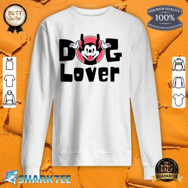 Dog Lover Cute Cartoon Gift For Dog Mom Dog Dad sweatshirt