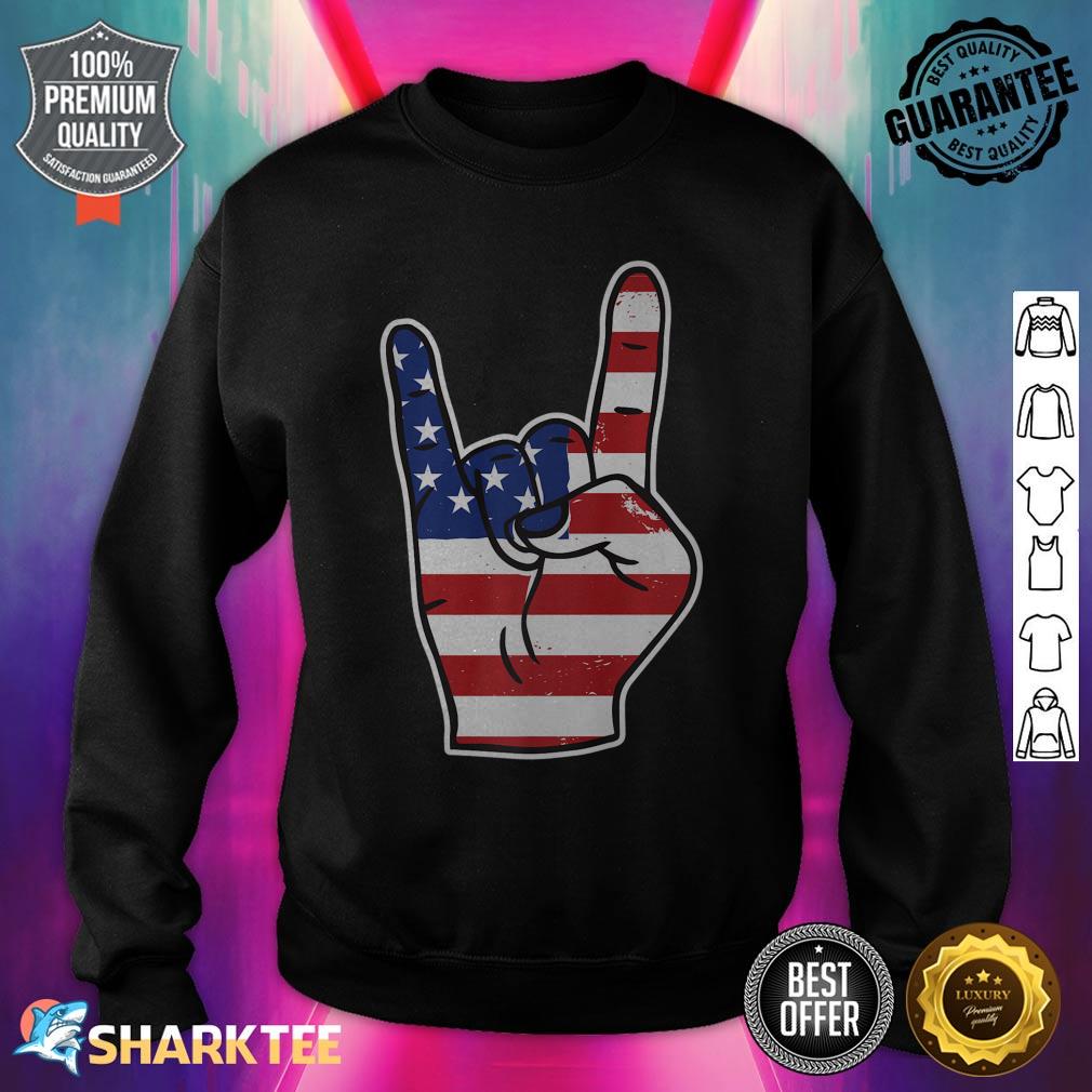 4th of July Independence Day USA Flag Patriotic sweatshirt