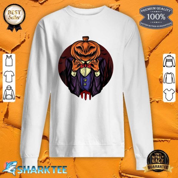 Halloween Scary Horrorcontest Boo Skeleton Pumpkin sweatshirt