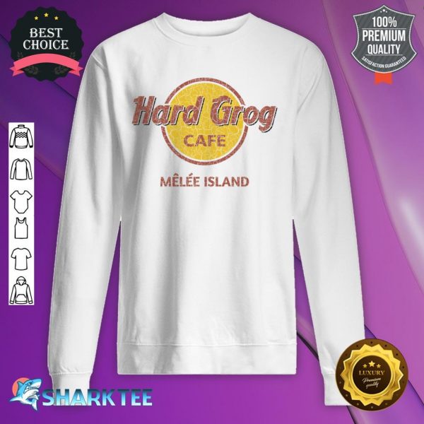 Hard Grog Cafe Distressed Version sweatshirt