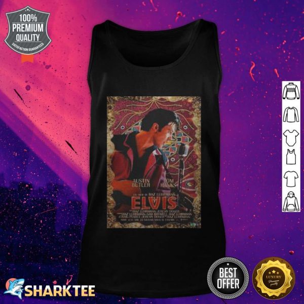 Austin Butler Tom Hanks Elvis Presley Un Film Di Baz Luhrmann tank top