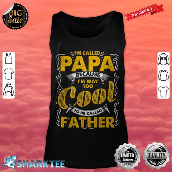 Best Dad In The World Father Day Gifts Worlds Best Dad tank top