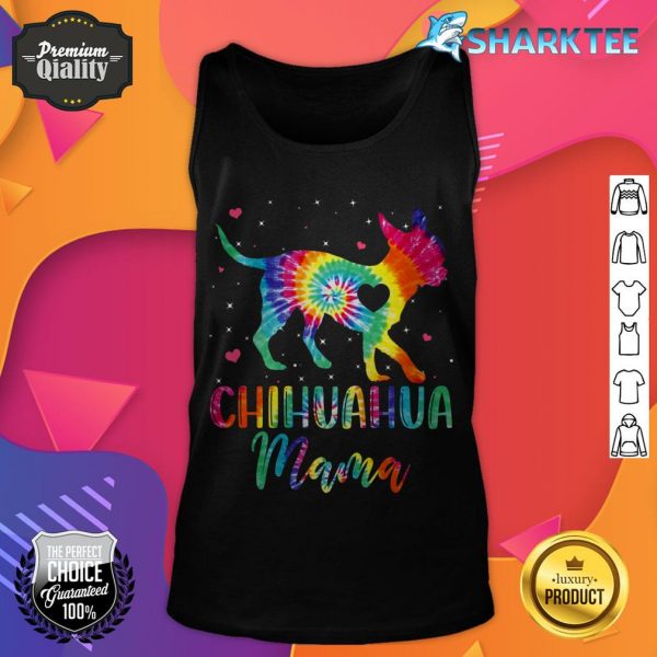 Chihuahua Mama Galaxy LGBT Love tank top