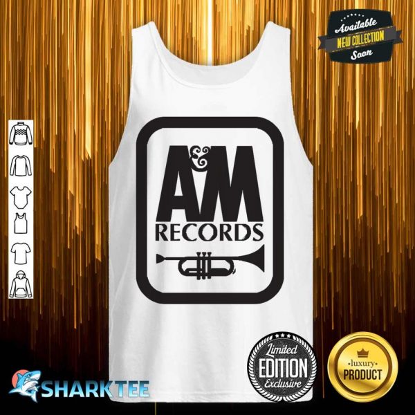 Defunct Record Label Grey Version tank top