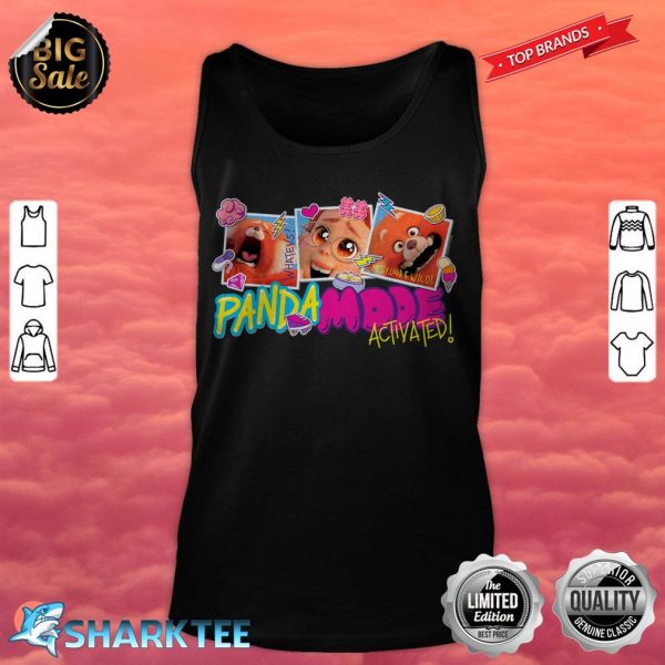Disney and Pixar’s Turning Red Panda Mode Activated tank top