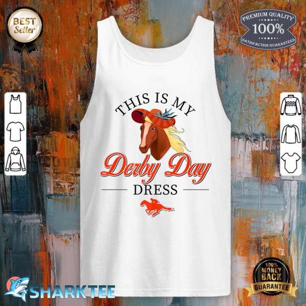 Funny Horse Hat Derby Kentucky Derby Day Dress Premium tank top