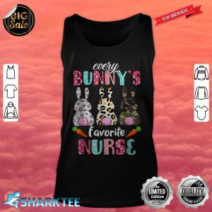 Every Bunnys Is Favorite Nurse Cute Bunnies Easter tank top