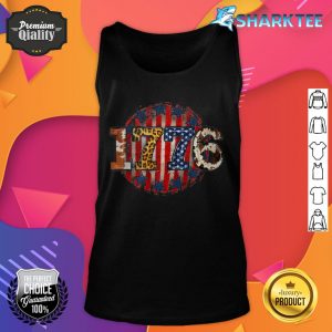 1776 Independence Day Happy tank top