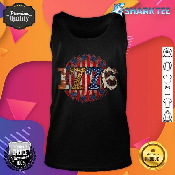 1776 Independence Day Happy tank top