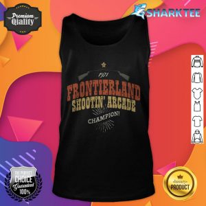 1971 Frontierland Shootin Arcade Champion tank top