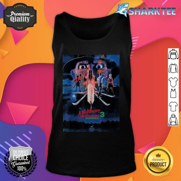 A Nightmare On Elm Street 3 Poster tank top