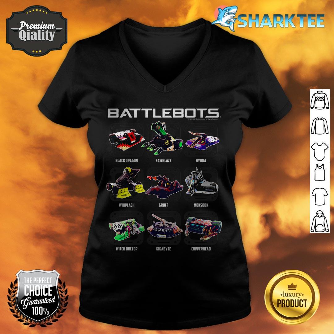 BattleBots Group Robot Photo Box Up v-neck