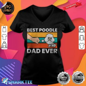 Best Poodle Dad Ever v-neck