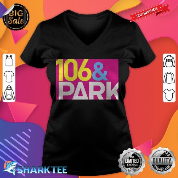 BET 106 And Park Logo v-neck