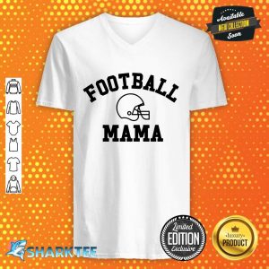 Football Mama, Retro Sports Mom Premium v-neck