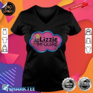 Disney Lizzie McGuire Animated Lizzie v-neck