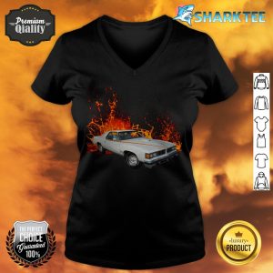 1977 Pontiac Can AM In Our Lava Series v-neck