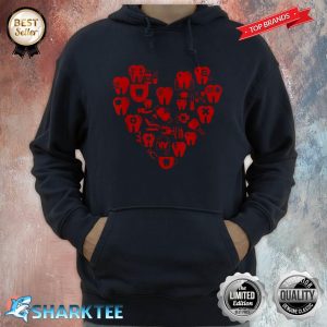 Dentist Love Valentines Gifts For Dentist Dentist Outfit Hoodie