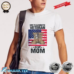 Proud Son Kids Of A US Army Veteran Mother Veterans Day Shirt