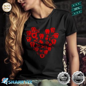 Dentist Love Valentines Gifts For Dentist Dentist Outfit Shirt