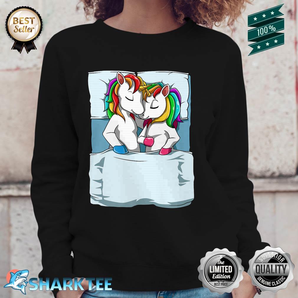 Cute Sleeping Unicorn Family This Is My Official Napping Premium Sweatshirt