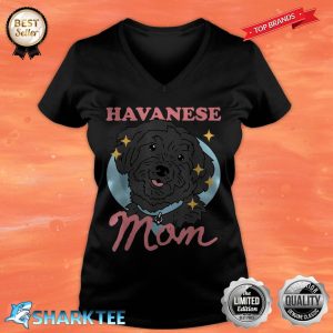 Havanese Mom Dog Owner Havanese Premium V-neck