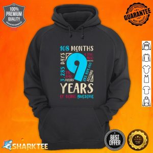 9th Birthday Gifts Son Daughter Nine 9 Year Old Boys Girls hoodie