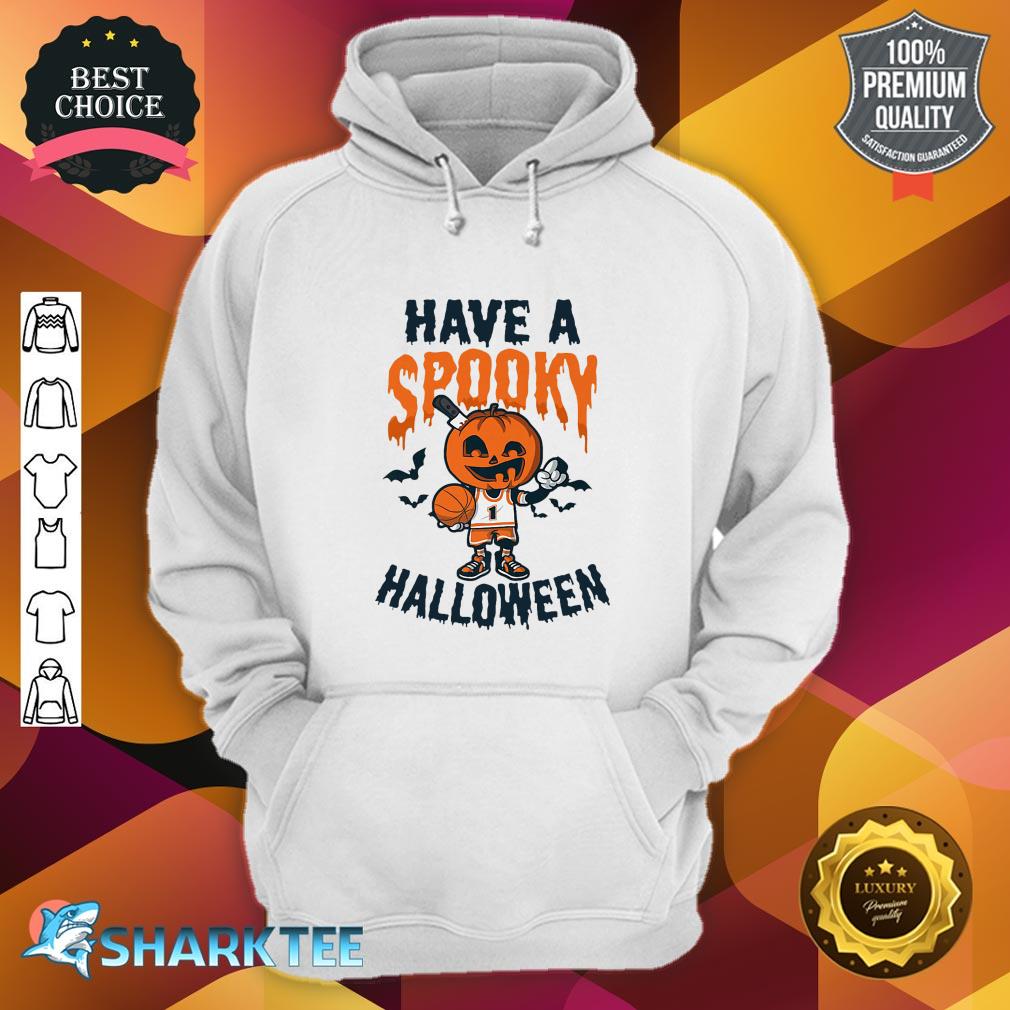 Have A Spooky Design Halloween Basketball hoodie
