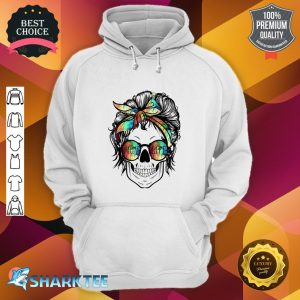 Skull Lady But Did You Die Mom Life Funny Mother Day Tie Dye hoodie