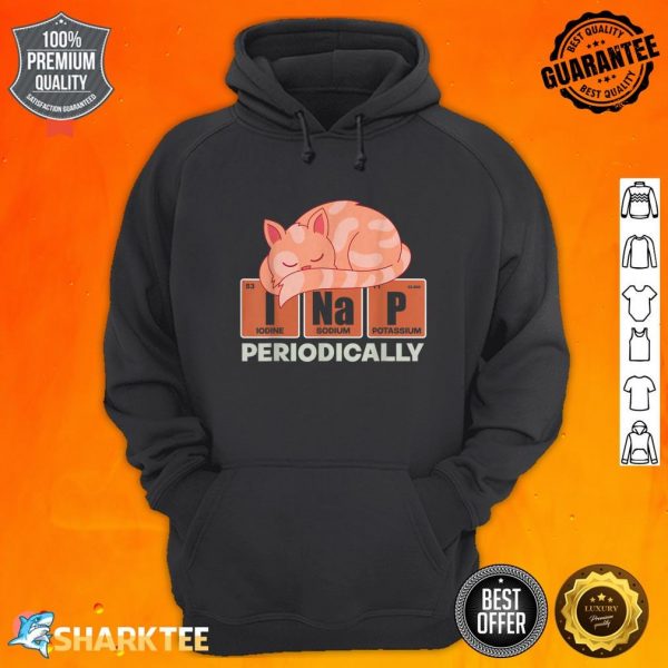 Cute Cat Lover Sleeping Animal Periodically hoodie