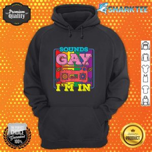 Funny Gay Pride Sounds Gay Im In hoodie