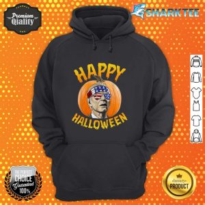 Funny Joe Biden Pumpkin Happy Halloween Confused 4th Of July hoodie