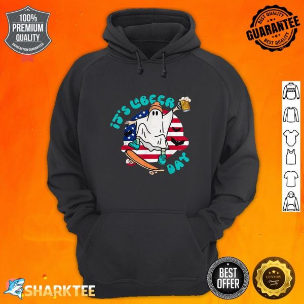 Groovy It's Labeer Day Funny Halloween Boo hoodie