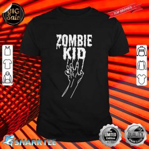 Hand Zombie Kid Halloween shirt