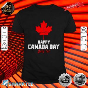Happy Canada Day July 1st 2022 shirt