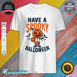 Have A Spooky Design Halloween Basketball shirt
