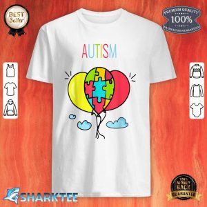 Autism Awareness Puzzle Pieces Balloon shirt