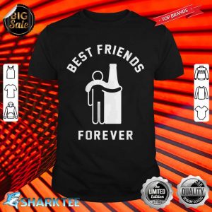 Womens Best Friends Forever I Love Beer Funny Beer shirt