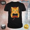 Funny Gaming Gifts Cat Video Game Controller Gifts Premium shirt