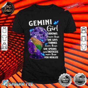 Gemini Queen Sweet As Candy Birthday shirt
