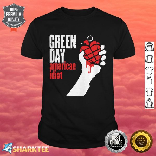 Green Day American Idiot Heart shirt