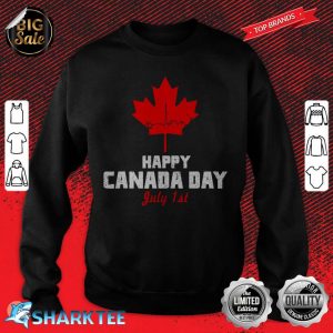 Happy Canada Day July 1st 2022 sweatshirt